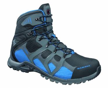 Im neuen Mammut Comfort High GTX® Surround® System wird der Wasserdampf im Schuh über eine Membran in einen Raum zwischen Einlagesohle und Keil abgeführt. <br /><br />Durch die integrierte Gore-Tex-Membran lässt der Magic GTX den Schweiss zwar von innen nach aussen entweichen, ist aber zu 100% wasserdicht. Weiterhin kombiniert der gezwickte Leichtwanderschuh federleichtes Gewicht mit einer einzigartigen Profilauslegung, <br />Da am Berg jedes Kilo zählt, hilft das Leichtgewicht mit seinen 759g dabei die Kraftreserven richtig auszuschöpfen. Damit auch lange Wandertage unbeschadet überstanden werden, verstärkt das patentierte Rolling Concept® das natürliche Abrollverhalten und vermindert somit die Ermüdungserscheinungen und ein Umknicken des Fussgelenks. Der Schuh wird geformt und stabilisiert durch eine Hybrid Shell aus drei verschiedenen Materialien, ist zusätzlich gedämpft durch einen IP-Eva-Keil mit integrierter Gewölbe-Unterstützung und enthält einen Zehenschutz durch eine Liquid-Rubber-Zehenkappe. Die Resultate weiss jeder Wanderer zu schätzen: mehr Komfort, mehr Sicherheit, mehr Robustheit.